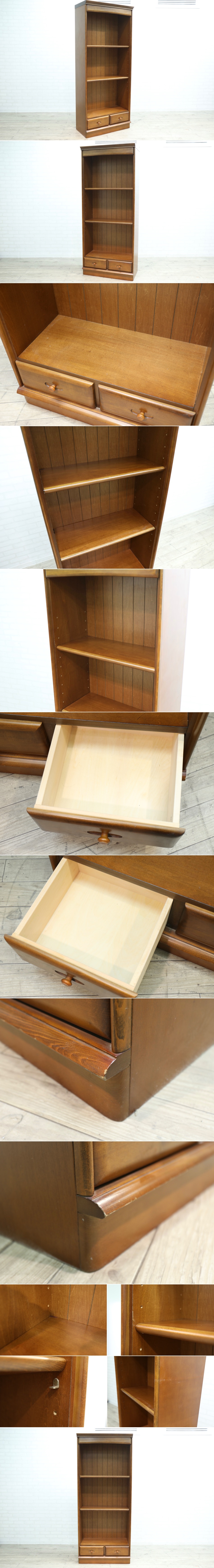 ■【H0026】★カリモク★karimoku★本棚★オープン本棚★飾り棚★収納棚★書棚★オープンラック★